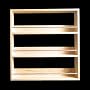 Solid Pine Spice Rack Holds Up To 27 Jars Three Ti&hellip by SilverAppleWood
