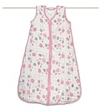 (エイデン&アネイ)aden+anais コージーモスリン スリーピングバッグ 4枚重ね 1枚入り star light-pink spot L（18か月まで） star light-pink spo