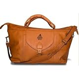 MLB 25" Leather Top Zip Travel Duffel Color: Black, Team Logo: Minnesota Twins