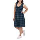 Women's Plus-Size Converse® One Star® Dark Blue Sleeveless Woven Dress