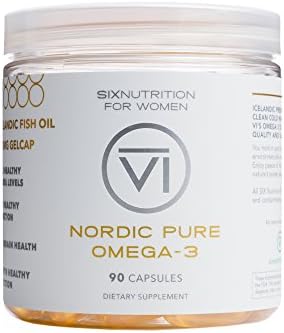 SIX Nutrition Nordic Pure Omega 3, 90 Count