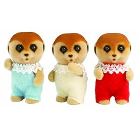 Sylvanian Families Meerkat Triplets