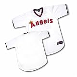 Los Angeles Angels Cooperstown Fan Home Baseball Jersey by Majestic with YOUR NAME & NUMBER Laser Cut and Custom SEWN ON with AUTHENTIC TWILL