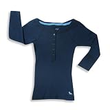 Jade - Girls 3/4 Sleeve Tee Shirt, Navy
