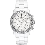 Fossil Women's CH2671 Stella Plastic Bracelet White Dial Watch