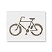 Bike Stencil Template - Reusable Stencil Made in USA