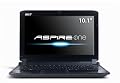 Acer AO532h-2588 10.1-Inch Onyx Blue Netbook - Up to 8 Hours of Battery Life