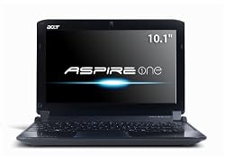 Acer AO532h-2588 10.1-Inch Onyx Blue Netbook - Up to 8 Hours of Battery Life