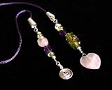 Sterling Silver Friendship, Unconditonal Love, Loyalty, and Forgiveness in Peridot, Rose Quartz, and Amethyst Gemstones