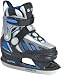 SFR Boys Adjustable Semi-soft Hockey Ice Skate - UK 4 to 7