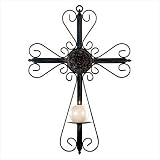 Wall Mounted Cross Candle Holder