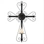 Wall Mounted Cross Candle Holder