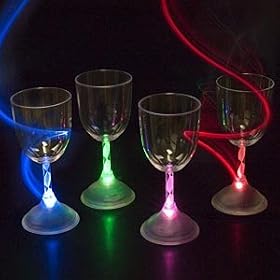 Flashing Wine Glass