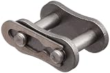 HKK RH035SCL1 ANSI 35H Single Strand Heavy Series Spring Connecting Link, Riveted, 3/8" Pitch, 0.200" Roller Diameter, 3/16" Roller Width (Pack of 5 links)