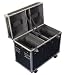 Double Moving Head Light Case On Wheels, Blue