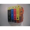 Start-2 S�tze =8 kompatible Patronen f�r Canon - je 2 x Schwarz gross, je 2 x Cyan, Magenta, Yellow