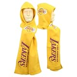 Los Angeles Lakers Hooded Scarf - Yellow