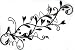 44" Vertical Olive Branch Metal Wine Holder Wall Mount