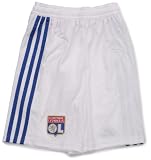 Adidas Ol H Sho Y - Shorts OL Short domicile Football Gar�on - Blanc - 16 ans