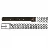 Eigenschaften Rosenau24  / Halsband Kettenhalsband mit Leder Größe M, 43-49 cm