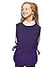 Purple Kids Art Smock, Cobbler Apron, Poly/Cotton Twill Fabric (Regular)