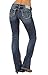 Silver Jeans Women Tuesday Low Rise Bootcut Slim Hip & Thigh Stretch in Med Blue