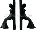Kikkerland Leaning Ladies Bookends, Set of 2