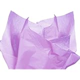 SOFT LAVENDER Purple Bulk Tissue Paper 15" x 20" - 100 Sheets