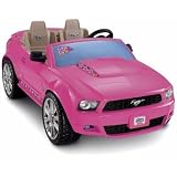 Fisher-PriceĀ® Power Wheels Barbie Ford Mustang