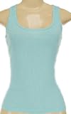 Tank Top with Rhinestone Trim