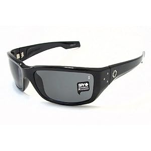 SPY OPTIC Nolen Sunglasses NOBS2N Black Polarized Shades
