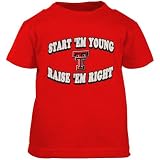 Texas Tech Red Raiders Scarlet Infant Start 'Em Young T-shirt