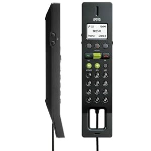 IPEVO FR-33.2 Skype USB Handset with LCD- Black