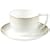Opus Fine Bone China Gold Rimmed 250ml Teacup & Saucer