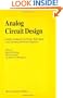 Analog Circuit Design: Scalable Analog Circuit Design, High-Speed D/A Converters, RF Power Amplifiers