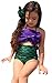Kid Baby Girl Swimmable Princess Mermaid Tail Swimsuit Bowknot Bikini Set