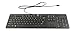 Hewlett Packard Business Black USB Slim Style Windows Enhanced Keyboard. HP P/N 803823-001