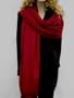 SCARVES-BORDEAUX PASHMINA STOLE from Cashmere Pashmina Group in 55 vibrant colors (BORDEAUX)