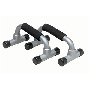 Push-Up Bars with Cushioned Foam Grip by Valeo