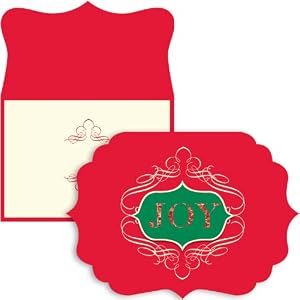 Joy Scroll Holliday Cards -