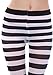 Women's Contrast Wide Striped Opaque Tights