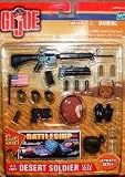 Gi Joe U.S. Army Desert Soldier Battle Gear