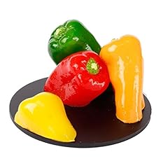 各種 スマートフォン 対応 食品サンプル スマホ スタンド / ピーマン