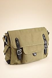 Pure Cotton Buckle Canvas Dispatch Bag