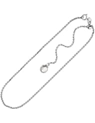 14k White Gold Sea Shell Adjustable Anklet 11" w/ Spring Ring Clasp