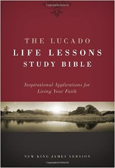 NKJV, The Lucado Life Lessons Study Bible, Hardcover, Multicolor ...