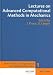 Search : Lectures on Advanced Computational Methods in Mechanics (Radon Series on Computational and Applied Mathematics)