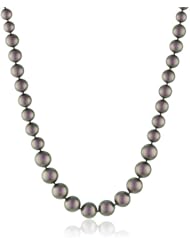 Majorica 8-12 mm White Round Graduated Necklace, 21"