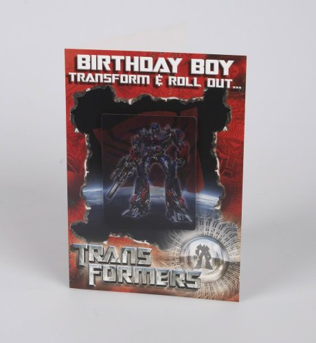 Transformers Lenticular Card