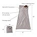 WELOVE Sleeping Bag Liner Cotton Sleep Sack Camping Travel Outdoor Picnic Travel Sheet Sleep Sack Comfortable, for Travel, Youth Hostels, Picnic, Planes, Trains